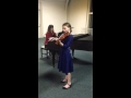 Kate S First Violin Recital