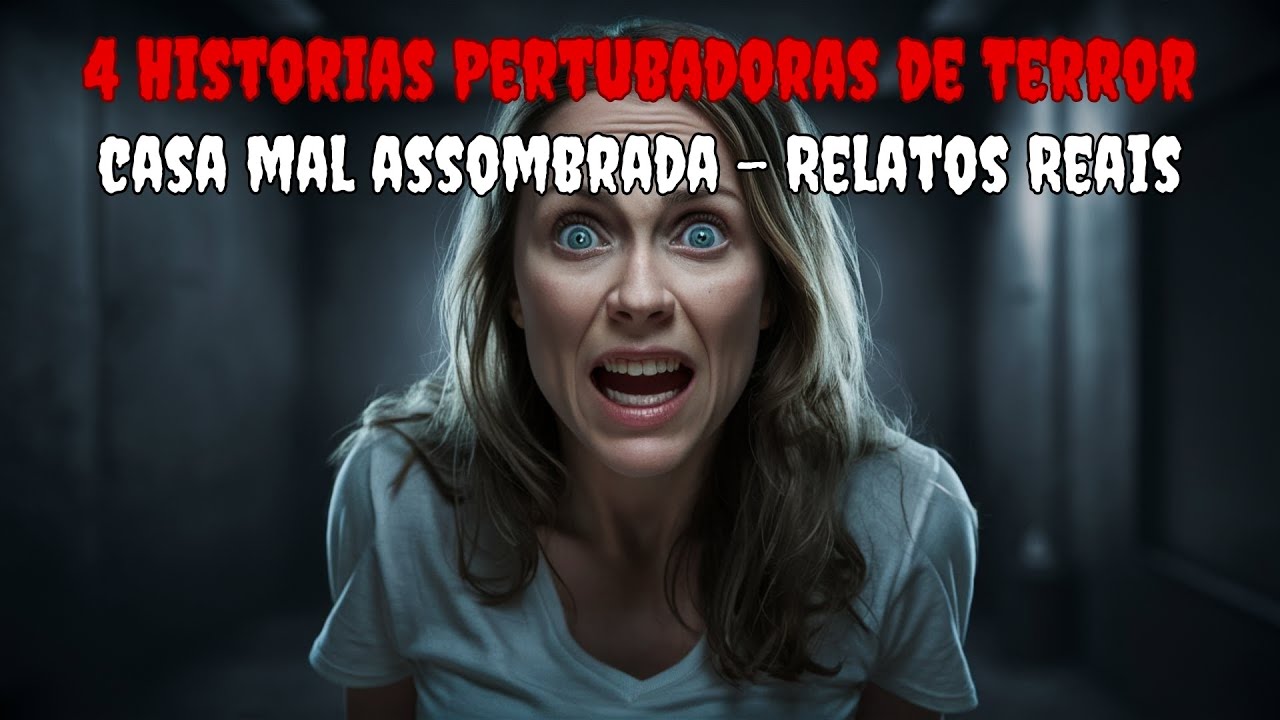 4 Historia de Terror Pertubadoras - Casa Mal Assombrada - Relatos Reais (Ep.2)