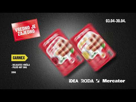 IDEA RODA MERCATOR | Vredno je zajedno Carnex 03-30.04.2023.
