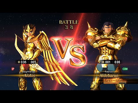 Aiolos (Sagittarius Gold Cloth) vs Aldebaran (Taurus Gold Cloth) - Saint Seiya: Soldiers' Soul