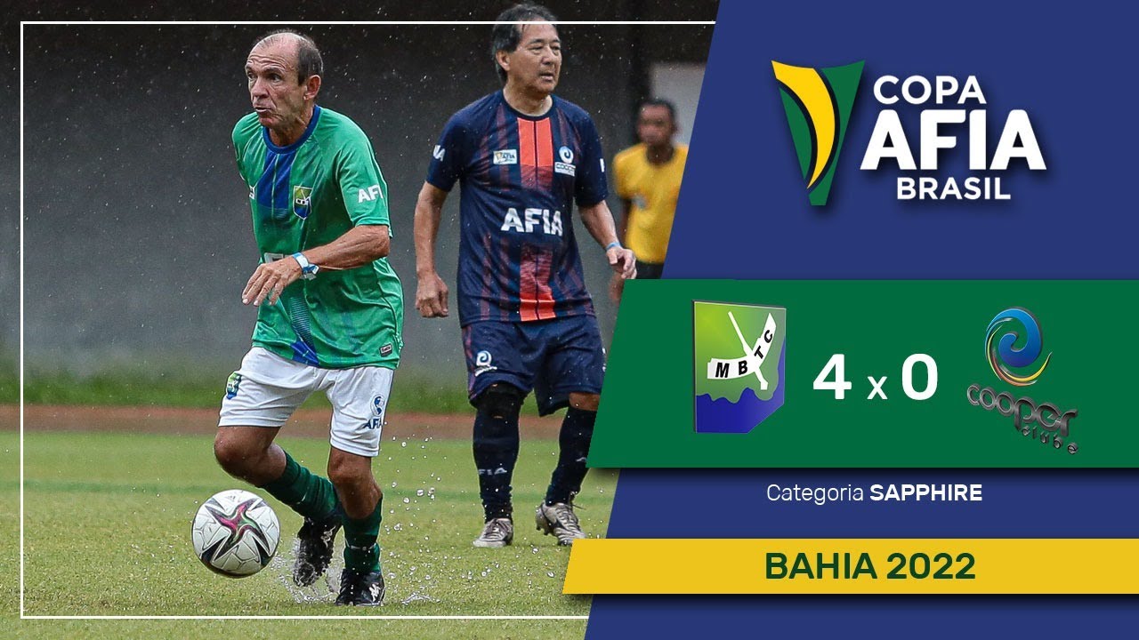 Copa AFIA Brasil – Bahia 2022 – MBTC x Cooper Clube – Sapphire 65+