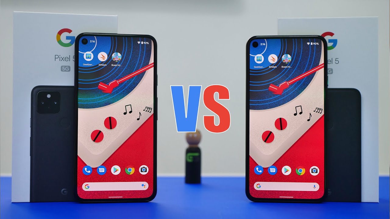 Pixel 5 vs Pixel 5 - How Different Are They - Pixel 5 Experiment