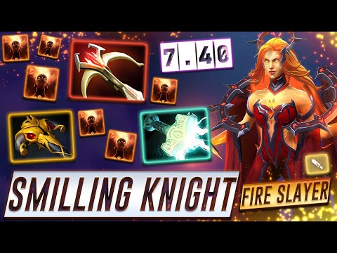 Smilling Knight Lina - Dota 2 Pro Gameplay [Watch & Learn]