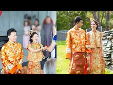 韓庚盧靖姍曬婚照官宣結婚 跪地敬茶既搞笑又溫馨