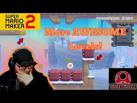 Super Mario Maker 2 AWESOME TJD 3D World Shell Level!!!