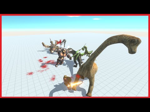 BATTLE ROYAL 7 UNITS 8 ROUND - ANIMAL REVOLT BATTLE SIMULATOR