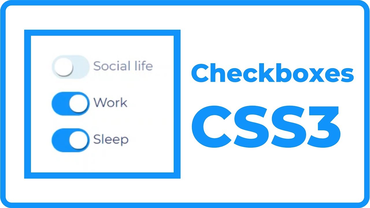 CSS Tricks - Checkboxes CSS