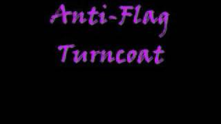 Anti-Flag - Turncoat ( HIGH QUALITY )