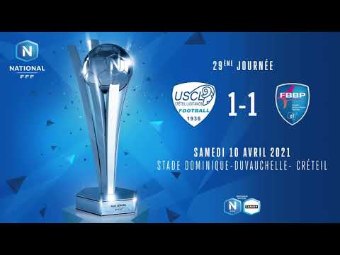 Résumé US Créteil-Lusitanos 1-1 FBBP 01 / J29 National