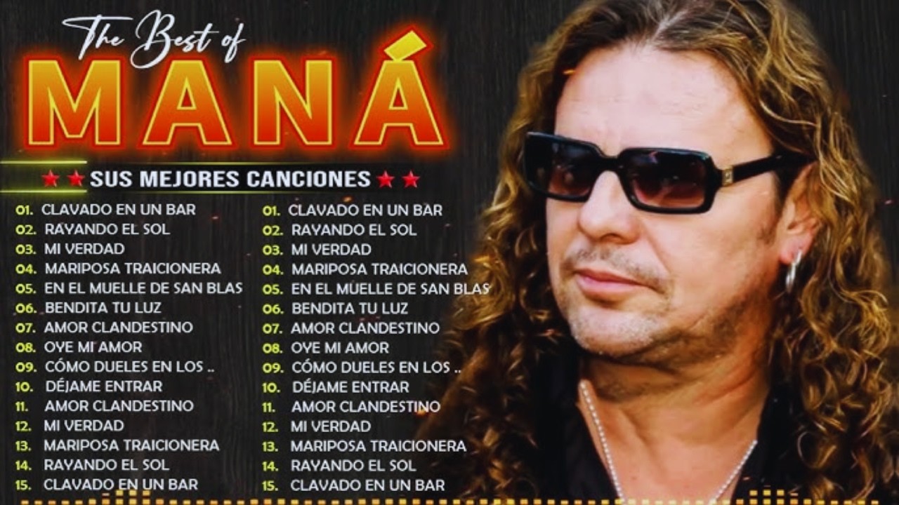 Maná Super Éxitos Románticos 💔 Las Mejores Canciones de Rock en Español