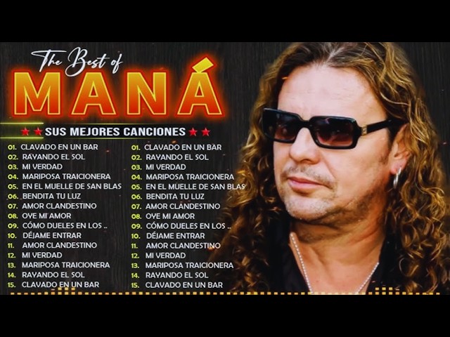 Maná Super Éxitos Románticos 💔 Las Mejores Canciones de Rock en Español SDDEFAULT Thumbnail