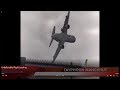 Unbelievable Flight Landing. Airplane spins 360 during Typhoon Mangkhut