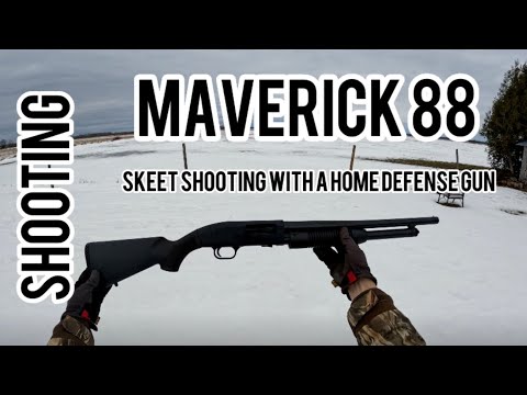 $270 Do-it-all Shotgun? - Mossberg Maverick 88 Security #skeetshooting