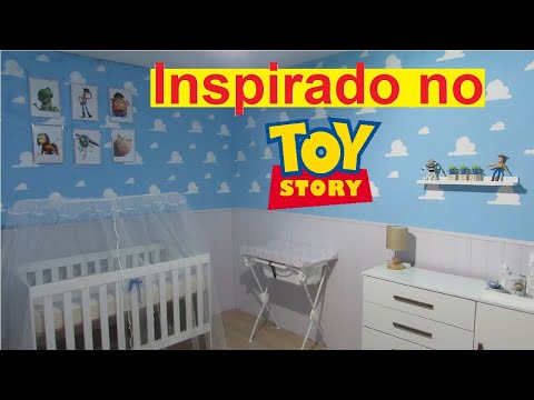 O quartinho do Ben ficou pronto! (Inspirado no Toy Story)