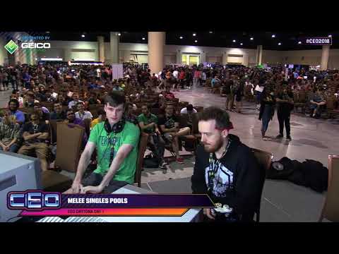 CEO 2018 Melee - Dublat (Marth) vs CLG Sfat (Fox) - Pools