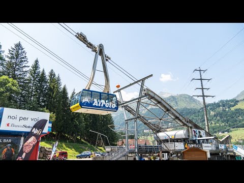 Airolo-Pisciüm - Letzte gebaute VonRoll Pendelbahn der Welt.