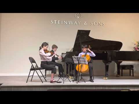 F Mendelssohn | Piano Trio in D Minor, I | Sacora Trio