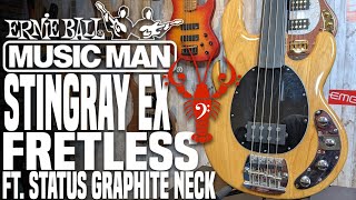 Video thumbnail for Music Man Stingray EX Fretless - English and Japanese, Tones That Please - LowEndLobster Fresh Look by LowEndLobster