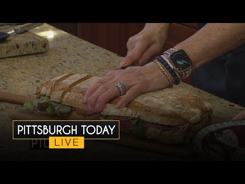 Pressed Ciabatta Sandwich | Rania's Recipes on Pittsburgh Today Live