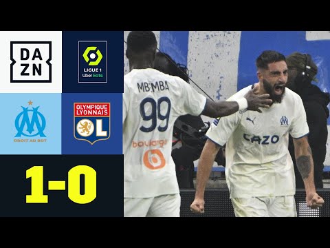 Nach Negativ-Serie! Marseille klettert Richtung Tabellenspitze: Marseille - Lyon 1:0 | Ligue 1 |DAZN
