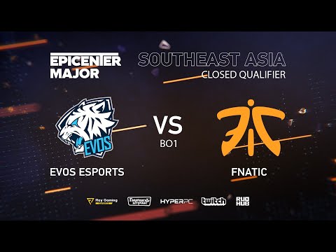 EVOS Esports vs Fnatic, EPICENTER Major 2019 SA Closed Quals , bo1 [Mortalles]