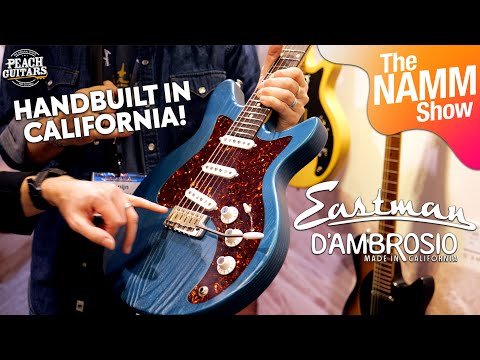 Peach Guitars NAMM 2024: Eastman's BRAND NEW D'Ambrosio Range!
