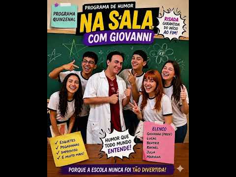 Programa Na Sala com Giovanni (Professor Giovanni Henrique Guidelli). Santo Antônio da Platina.
