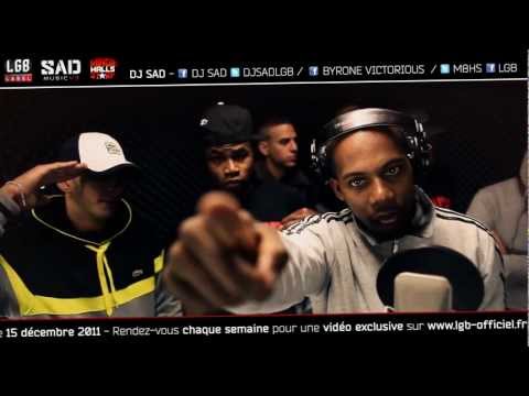 Rap francais 2012 - Video freestyle DJ Sad "SAD MUSIC V3" - Byrone