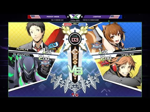 F@X 332 BBTAG - Pocket Weeb Vs. Lightice BlazBlue: Cross Tag Battle Losers Semis