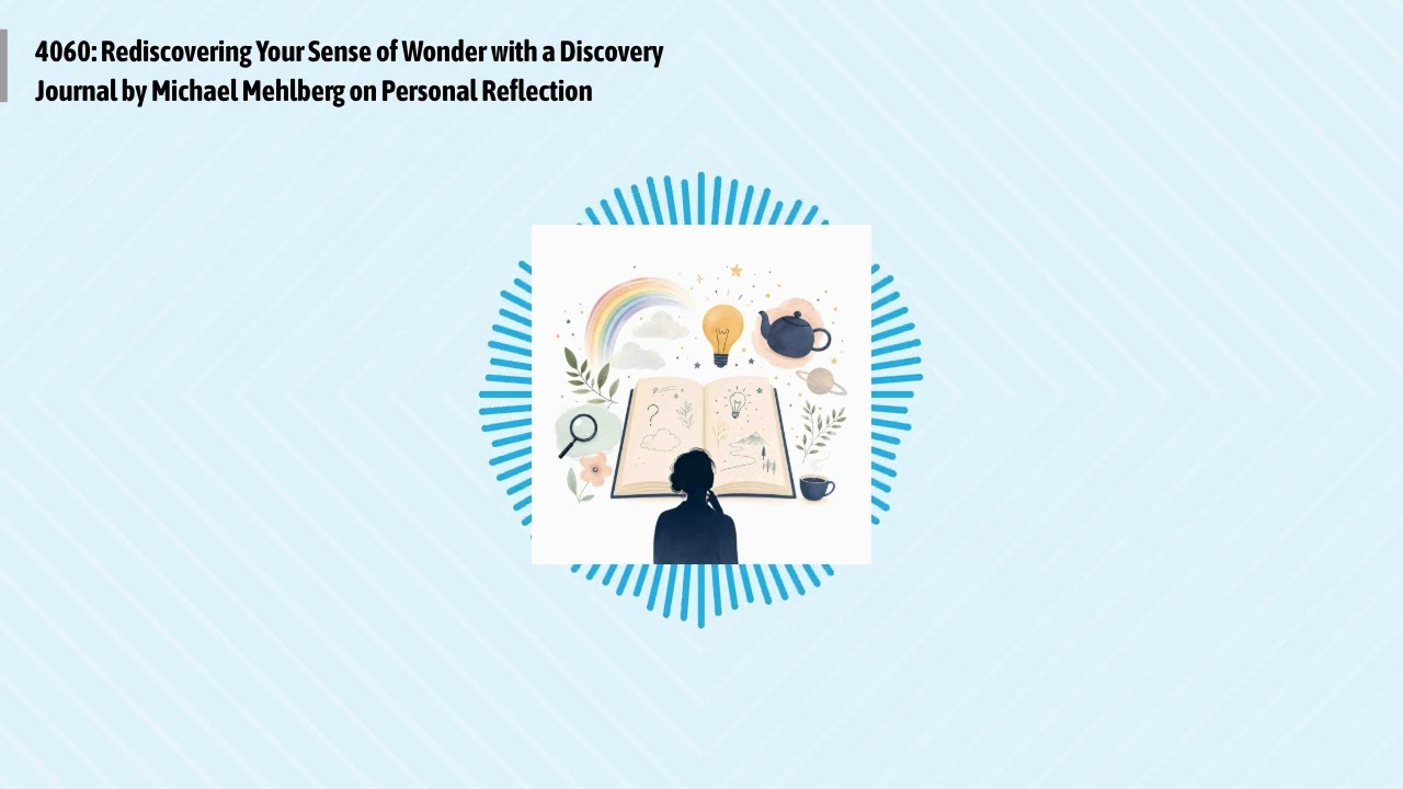 4060: Rediscovering Your Sense of Wonder with a Discovery Journal by Michael Mehlberg on...