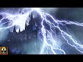 Extreme Thunderstorm Sounds With Heavy Rain Violent Lightning Strikes And Powerful Thunder To Sleep