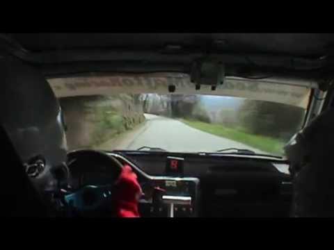 Cameracar 9° Rally Ronde Canavese 2014 Orso-Munari Peugeot 106 A6 1° di classe!