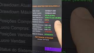 O robô que está lucrando no XAUUSD enquanto você dorme #ouro