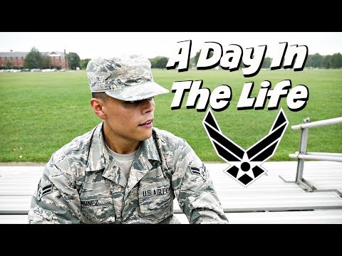 A Day In The U.S Air Force (Active Duty) | Military Day In The Life Video