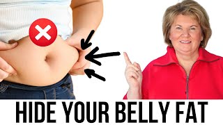 10 *EASY* Ways to HIDE BELLY FAT Instantly (No Shapewear Needed!)💥❌