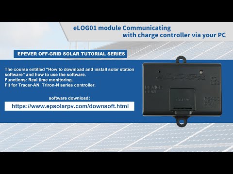 EPEVER eLOG01 Record for Controller with RS485 Port