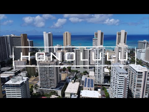 Honolulu, Hawaii | 4K Drone Footage