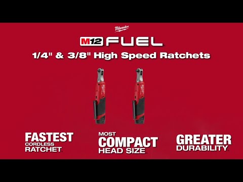 Milwaukee® M12 FUEL™ High Speed Ratchets