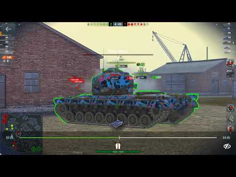 WOT Blitz Wake up call. T54E1 Port Bay Destroyed 4!!!