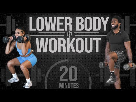 20 Minute Lower Body Dumbbell Strength Workout