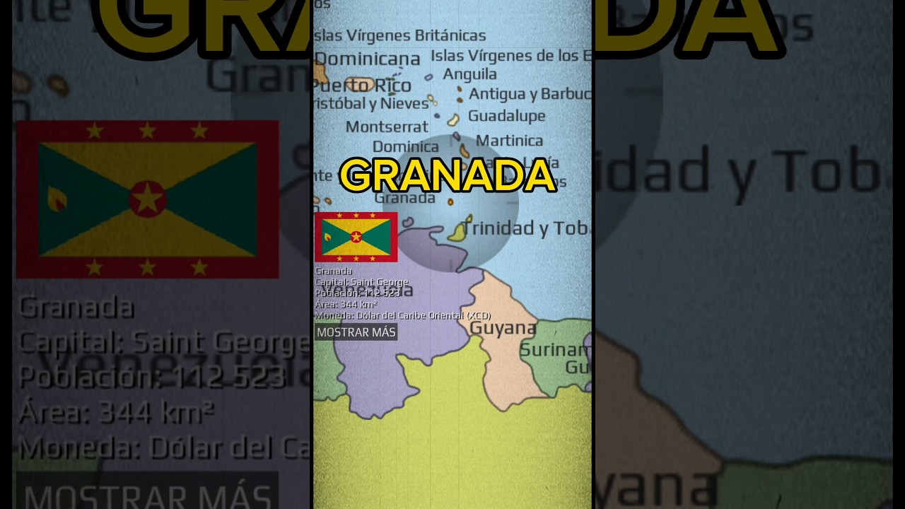 ¿Sabías que? | Granada país caribeño 😃🇬🇩