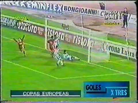 29-10-1995 (CUEFA) Lazio (Italia):2 vs Ol. Lyon (Francia):2 (Maurice-Assadourian)