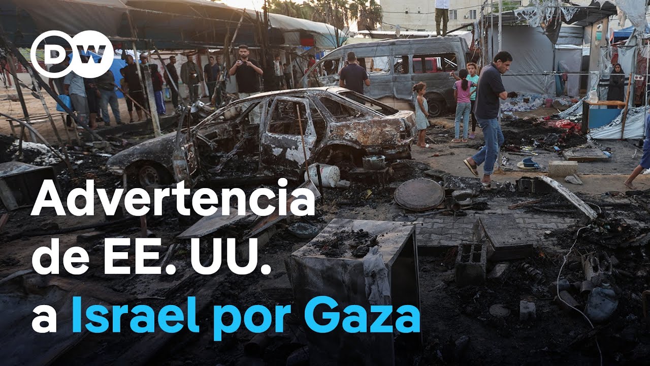 EE. UU. amenaza a Israel con retener ayudas si no mejora situación humanitaria en Gaza