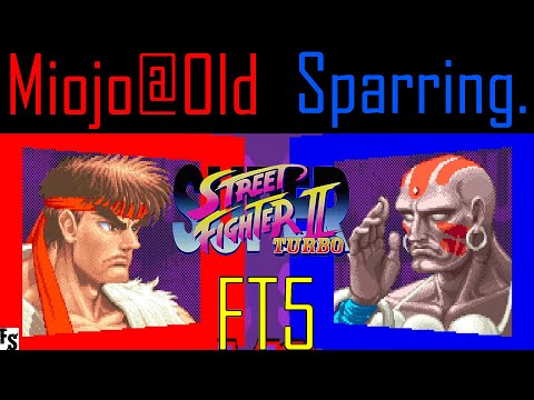 Super Street Fighter 2 Turbo - Miojo@Old [Ryu] vs Sparring. [Dhalsim] (Fightcade FT5)