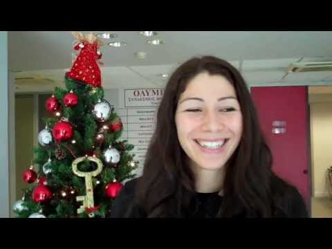 On camera δηλώσεις της Ρ.Τένεβα αμέσως μετά την υπογραφή του συμβολαίου της