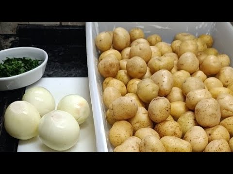 Batatinha de churrasco pra 100 pessoas