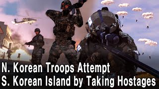 N. Korean troops attempt to occupy S. Korean island by taking hostages!(Battle of the Yellow Sea 4)