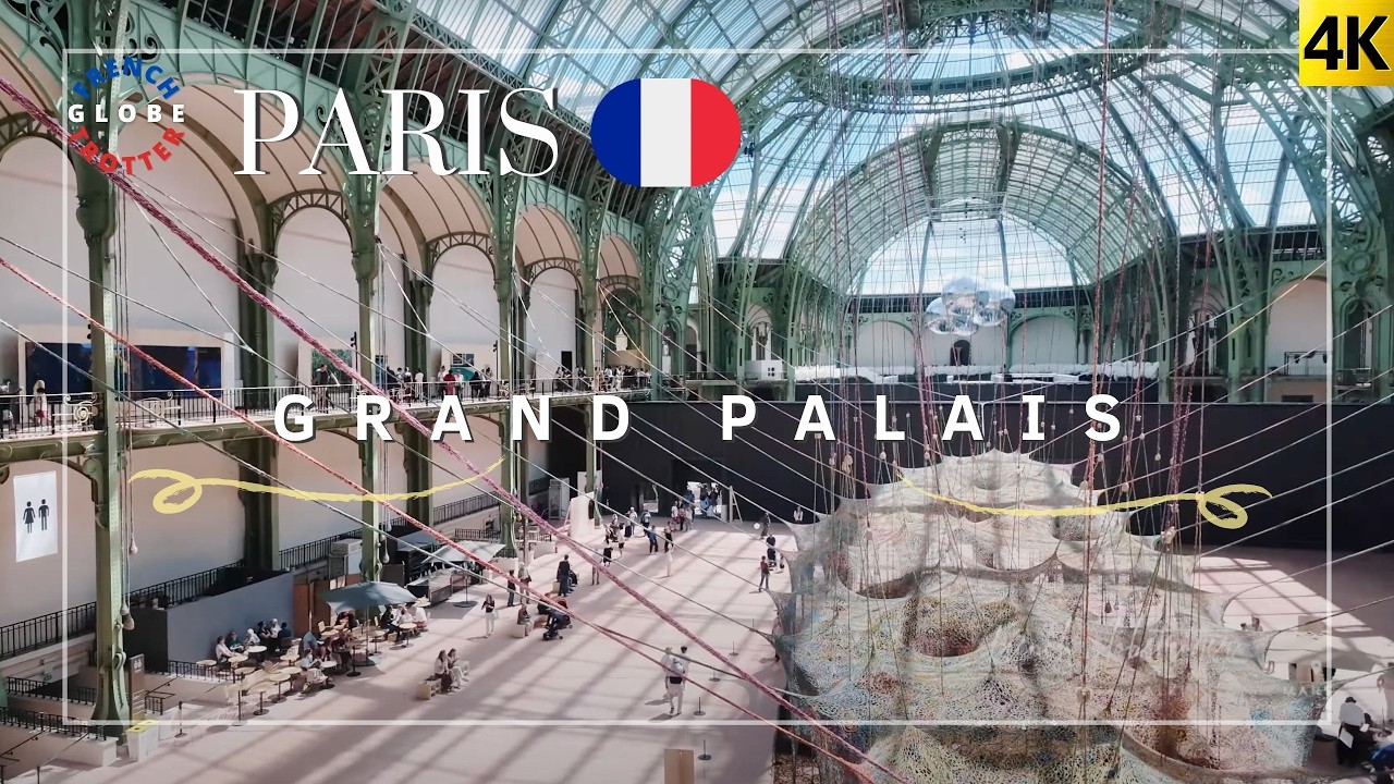 Embark on an immersive walking tour of iconic Grand Palais.