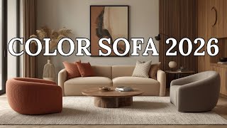 Top 10 Best Sofa Color Trends for 2026 | Transform Your Living Room with These Stunning Shades