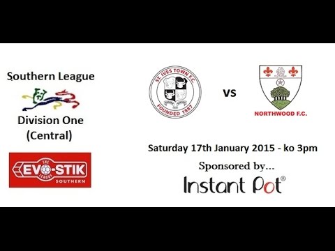 ST IVES TOWN VS NORTHWOOD FC 17/1/15